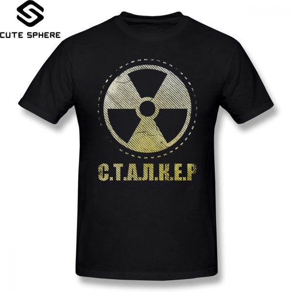 

stalker game t shirt loner faction patch t-shirt printed casual tee shirt mens cute 5x cotton short sleeves tshirt