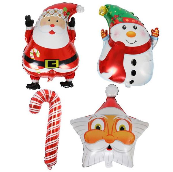 

christmas balloons tree snowman santa claus ballon globos xmas elk penguin foil balloons christmas decorations toys new year ing