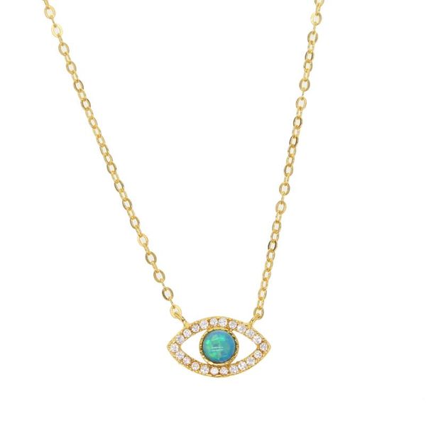 

new 925 sterling silver trendy fashion women jewelry 41+5cm chain luxury evil eye sexey women silver lariat necklace