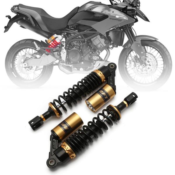 

motorcycle air absorber rear suspension fork type for motor scooter atv quad black spring 8mm 13.5" 340mm d30