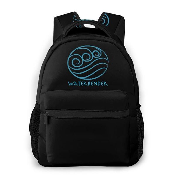 

the last airbender school bags waterbender beautiful backpack for men women