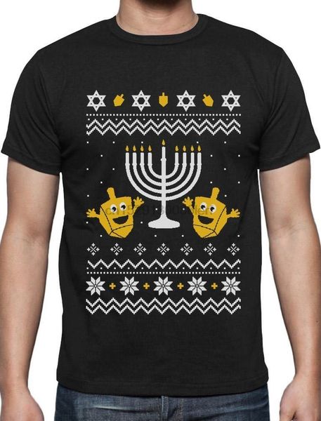 

ugly christmas hanukkah sweater happy holidays t shirt gift