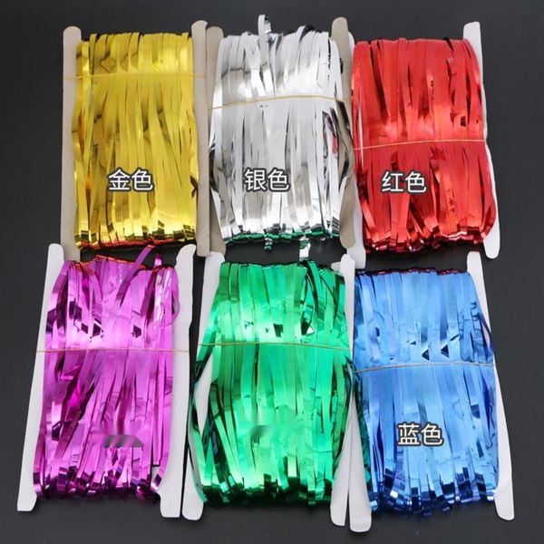 

1 m 2 m party party rain curtain background wall layout tassel decoration gold silver rain curtain lvlb5