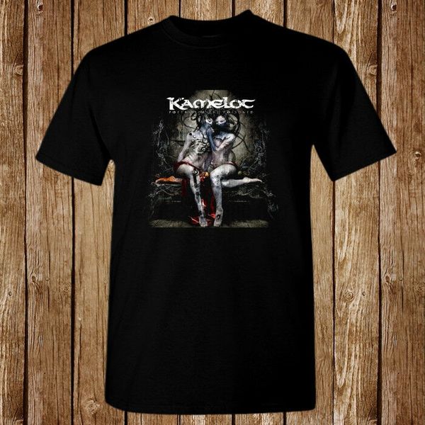 

kamelot poetry for the poisoned logo new t-shirt size s-5xl