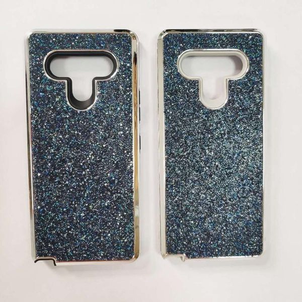 

for samsung galaxy a11 a01 a21 note 20 note 20 ultra glitter protective for tpu pc 2 in 1 back cover case oppbag