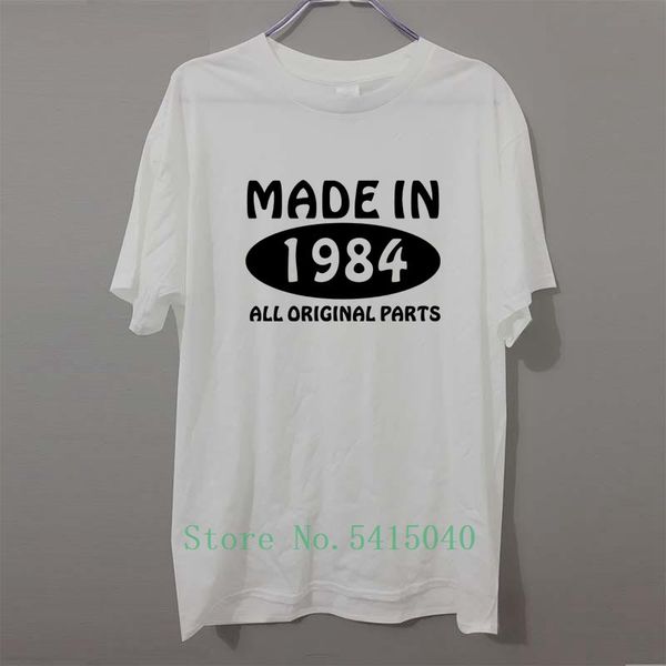 

made in 1984 all original parts 41st birthday awesome humour funny t-shirt mens t shirt printed tshirt tee