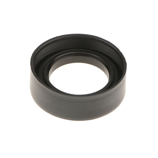 

foldable 3 ways 49mm screw-in mount lens hood protection for digital camera