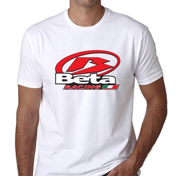 

new beta racing italia logo men&#39s white t-shirt size s to 3xl gyms fitness tee shirt