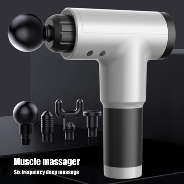 

electric muscle massager portable percussive vibrating powerful massage tool handheld deep tissue muscle massager