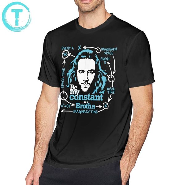 

lost t shirt be my constant brotha t-shirt plus size print tee shirt beach male short sleeve 100 cotton tshirt