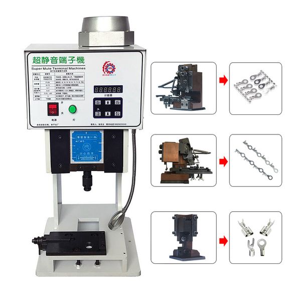 

ly 1.5t terminal crimping machine low noice automatic wire crimping machine with horizontal vertical single grain mold optional