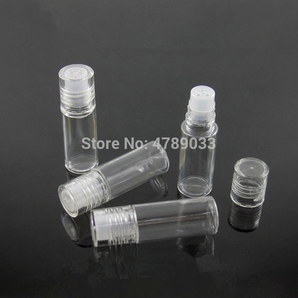 

100pcs 3ml mini empty cosmetic jar pot loose face sifter case box empty cosmetic container ing