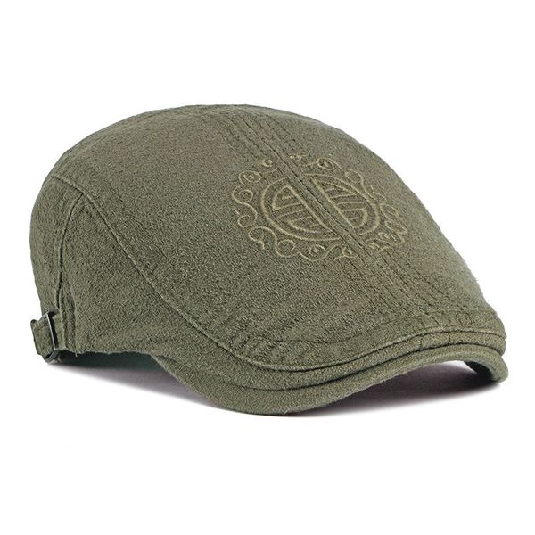 

2020 spring summer autumn new chinese style literature and art retro beret male british retro forward hat cap women, Blue;gray