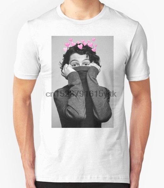 

новый finn wolfhard мент рубашка размер s 3xl 100% хлопка с коротким рукавом o шеи топы футболках бесплатная доставка мода лето 2019