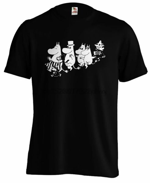 

moomin family t-shirt mumin tee snufkin snorkmaiden