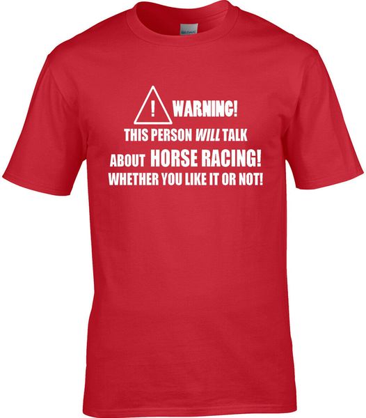 

horse racing mens t-shirt funny hobby stables gift animals gamble bet rider vet