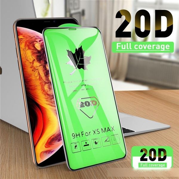 

0.3mm 20d tempered glass screen protector for iphone 11 pro max x xs max xr 6 7 8 plus 5s