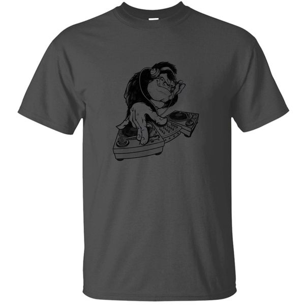 

customize designing monkey dj 100% cotton t shirt man design famous homme classic men and women t-shirts camisas shirt