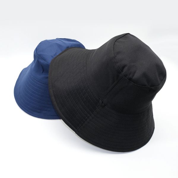 

tweed bucket hat cotton summer beach bucket cap, Blue;gray