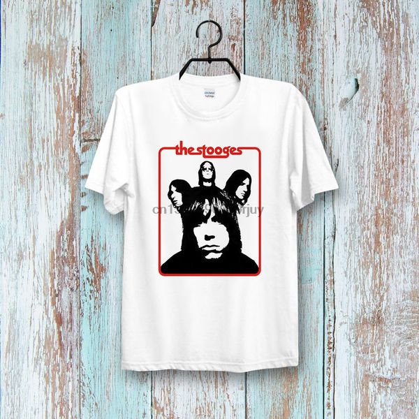 

stooges garage punk rock group tee top мужская женская vintage футболка b208