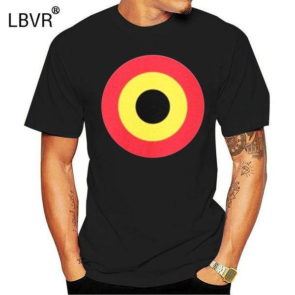 

men tshirt short sleeve roundel of belgian air component (belgian air force) t shirt tee women t-shirt