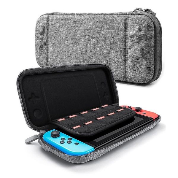 

for nintendo switch console case durable game card storage ns bags carrying cases hard eva bag shells portable carrying bag protective pouch