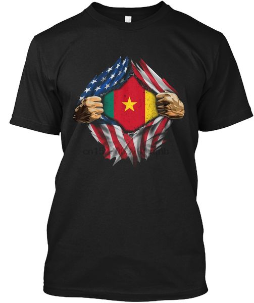 

men t shirt america cameroon flag women tshirt