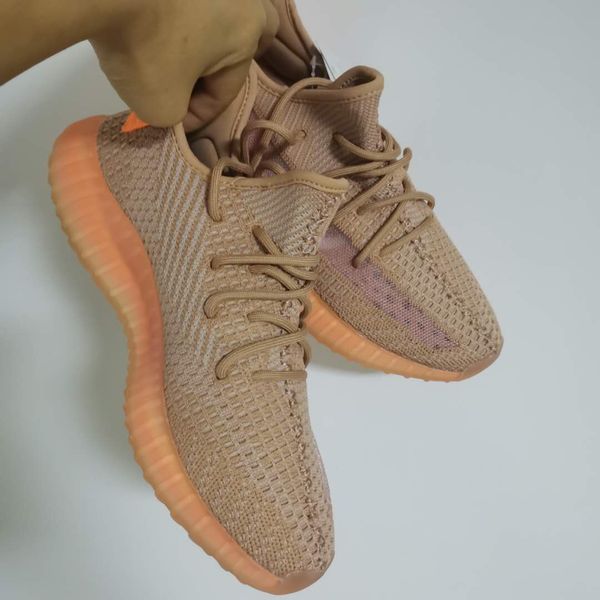 

kanye west israfil cinder running shoes black reflective beluga oreo static reflective stock men women runner racer 36-46