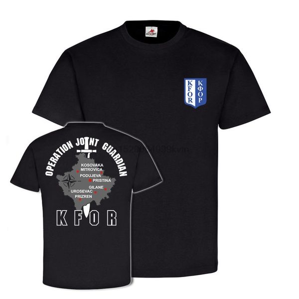 

новый летний стиль ситца сопопечитель кфор в косово нато einsatz балканский us army - футболка # 2525 футболка