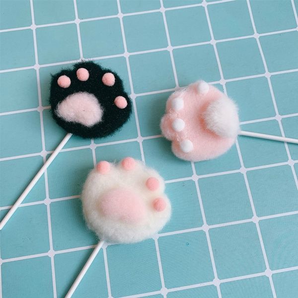 

baking cute plush cat paw card pet party baking decoration cute plush cat paw cake card pet party cake decoration kp7af