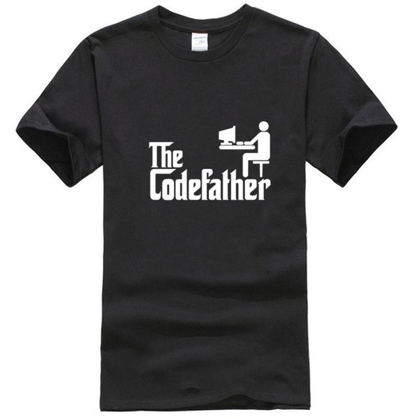 

the codefather t-shirts funny programmer t shirt for men 100% cotton father day tshirt funny ajax streetwear geek tees 3xl