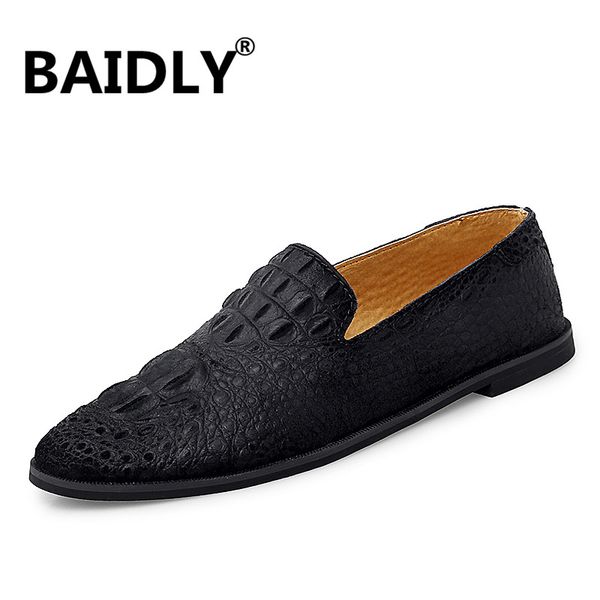 

handmade men loafers genuine leather men casual shoes mens flats italian moccasins black slip on shoes zapatillas