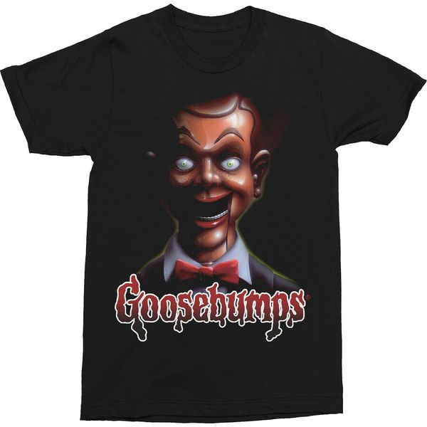 

authentic goosebumps slappy scary puppet t-shirt s-2xl new o-neck tee shirts