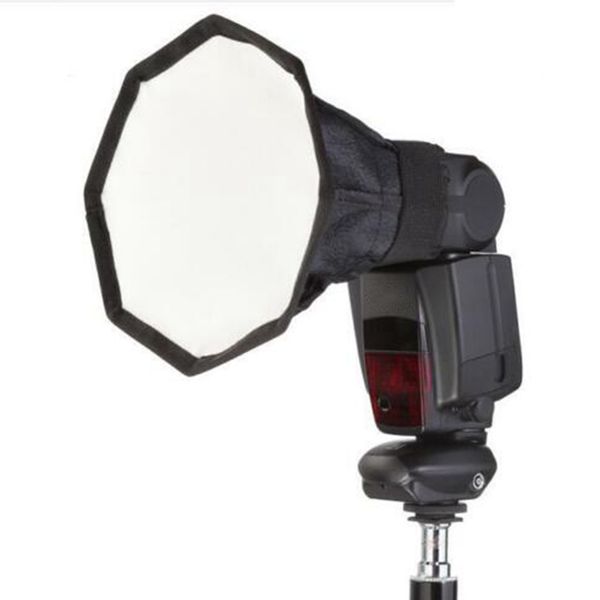 Fotocamera Slr universale Top Flash Diffusore Copertura fotocamera ottagonale Softbox 30Cm Softbox portatile per studio fotografico Speedlite per Yongnuo