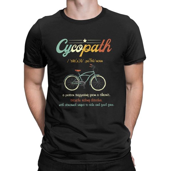 

cycopath vintage cycling road bike racing men's t shirt unique tee shirt short sleeve o neck t-shirt cotton gift idea clothing