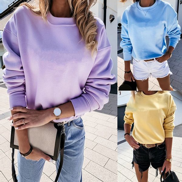 

new women purole white tshirts lady solid tees long sleeve t shirts female summer for woman