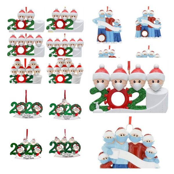 

2020 xmas christmas hanging ornaments family diy name tree decor 2 3 4 5 6 7 survivor family t2i51517
