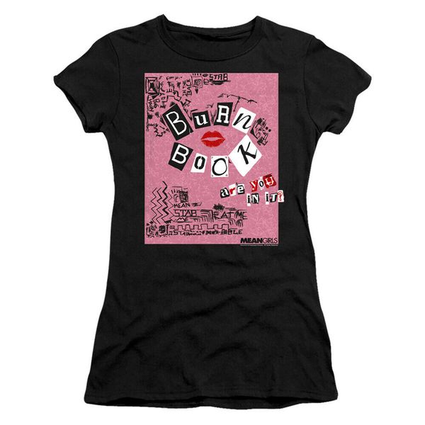 

mean girls ожог book лицензионный юниор t-shirt бесплатная доставка смешной tops футболочку