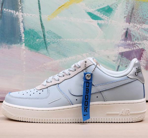 

designer devin booker off whÃ¬te air fÃ²rcÃ¨ 1 mca moma af-100 blue white red metallic silver men casual shoes force volt 2.0 low running shoes