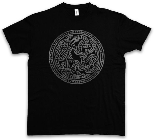 

norse snakes t-shirt walhall walhalla ravens odin thor mjÃ¶lnir loki midgard rune