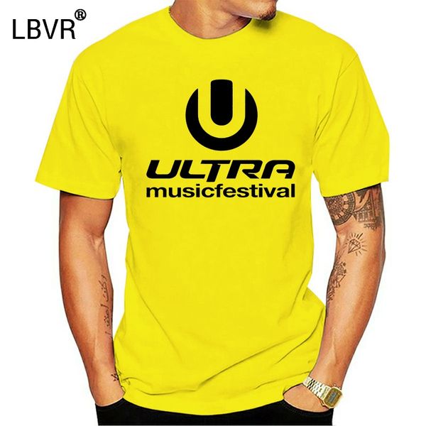 

ultra music festival t-shirt for men o neck kawaii crazy tee shirt clothes camisas shirt 100% cotton slogan quality