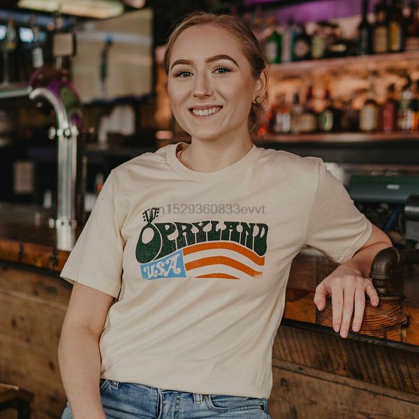 

opryland сша nashville с коротким рукавом мужская футболка - былая марка ретро тройники