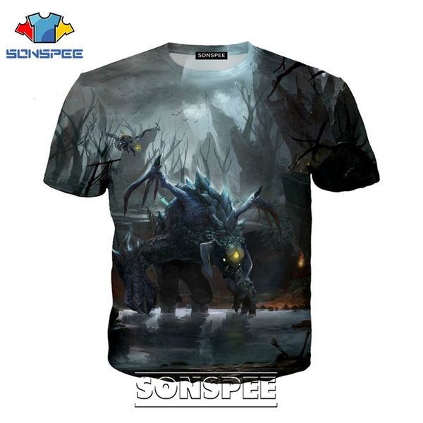 

dota 2 popular game pullover 3d print shirts horror kawaii horror men clothing