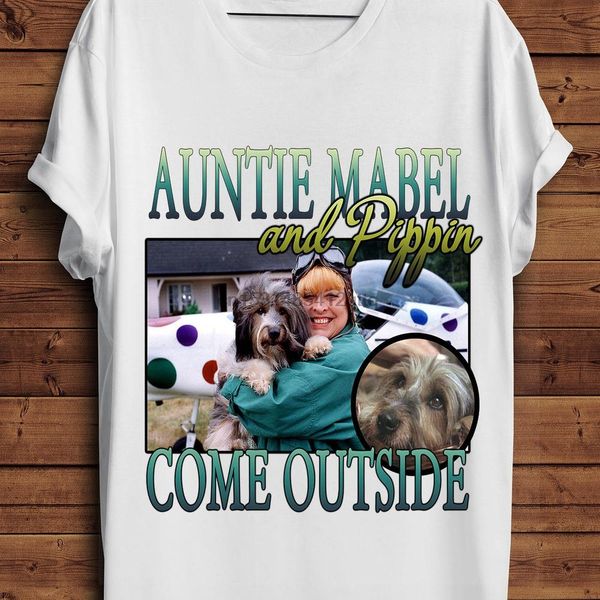 

come outside t shirt vintage style 90s pippin auntie mabel