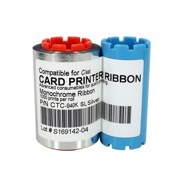 

ribbon for ciaat ctc-940sl silver print 1000 sheets / roll good quality