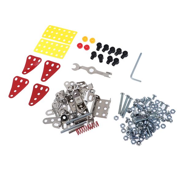 

diy building blocks assembling robot model nut bolt screw kits for kids toy