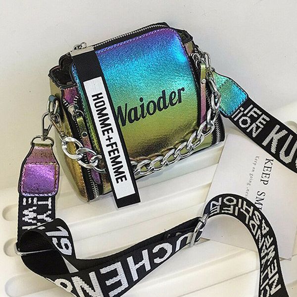 

crossbody bags for women shoulder bag tote bags female handbags pu leather purse fashion messenger cross body laser bag clutch