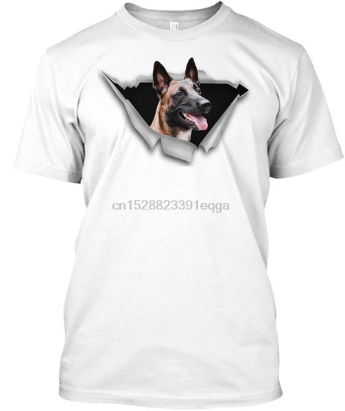 

men t shirt torn - malinois dog women t-shirt