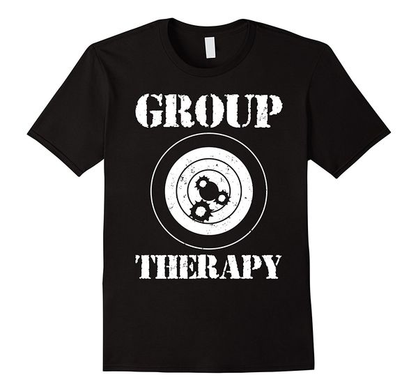

2019 new summer casual tee shirt group therapy gun 2nd amendment t-shirt for men and women