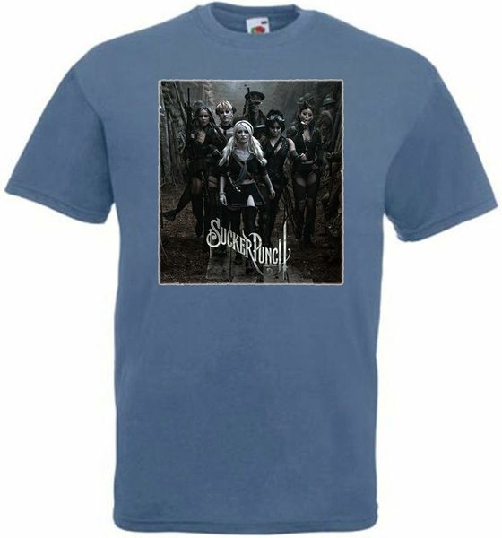 

sucker punch t-shirt steel blue poster all sizes s...5xl